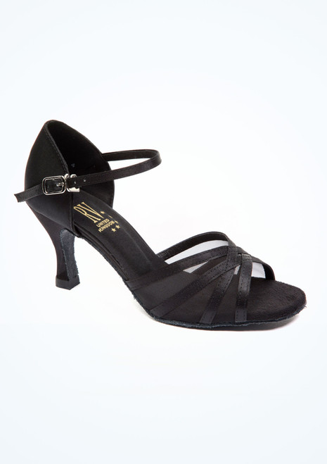Chaussures de danse latine et salon Roch Valley Aphrodite - 7cm - noir Noir Principal [Noir]