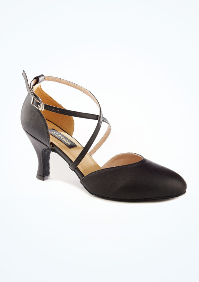 Chaussures danse de salon Alegra Emmy - 7cm Noir [Noir]
