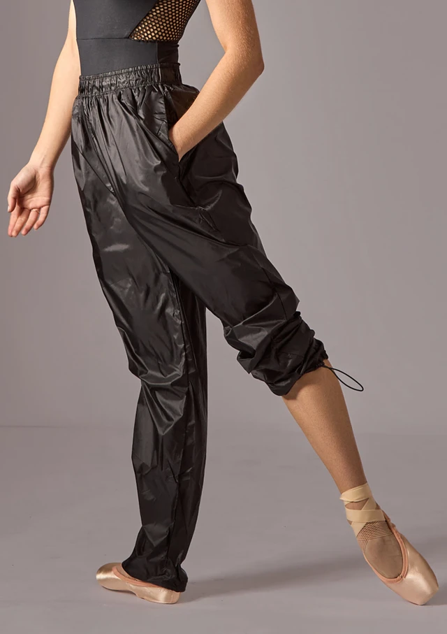Pantalon de rétention de chaleur Move Dance Hattie Noir Front [Noir]