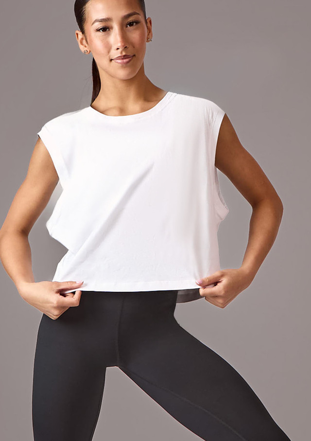 Haut de danse Move Dance Patti Blanc Front [Blanc]