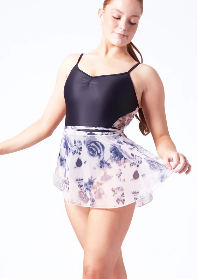 Jupe cache-coeur Carrie Intermezzo Rose Avant [Rose]