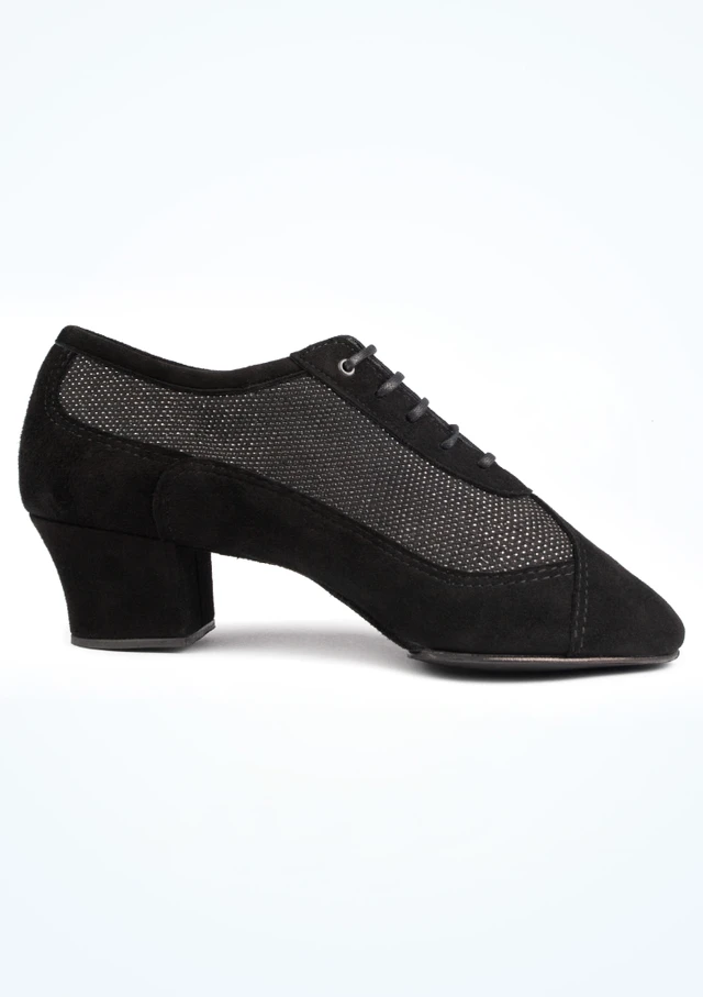 Chaussures de danse à paillettes PortDance 701 [Noir]