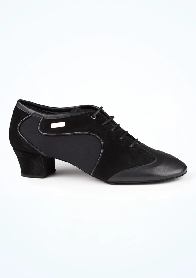 BLACK LEATHER/NUBUCK Noir Side [Noir]