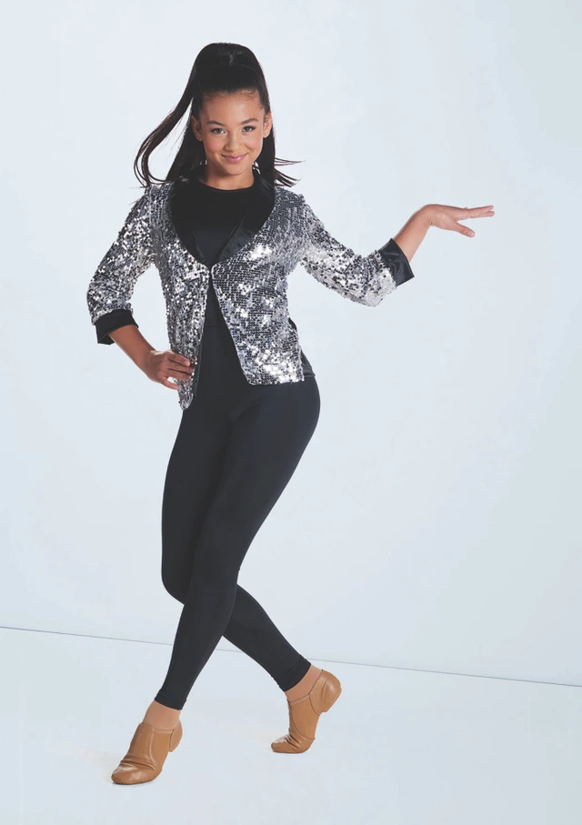 Weissman Ultra Sparkle Blazer Argent 3336 [Argent]