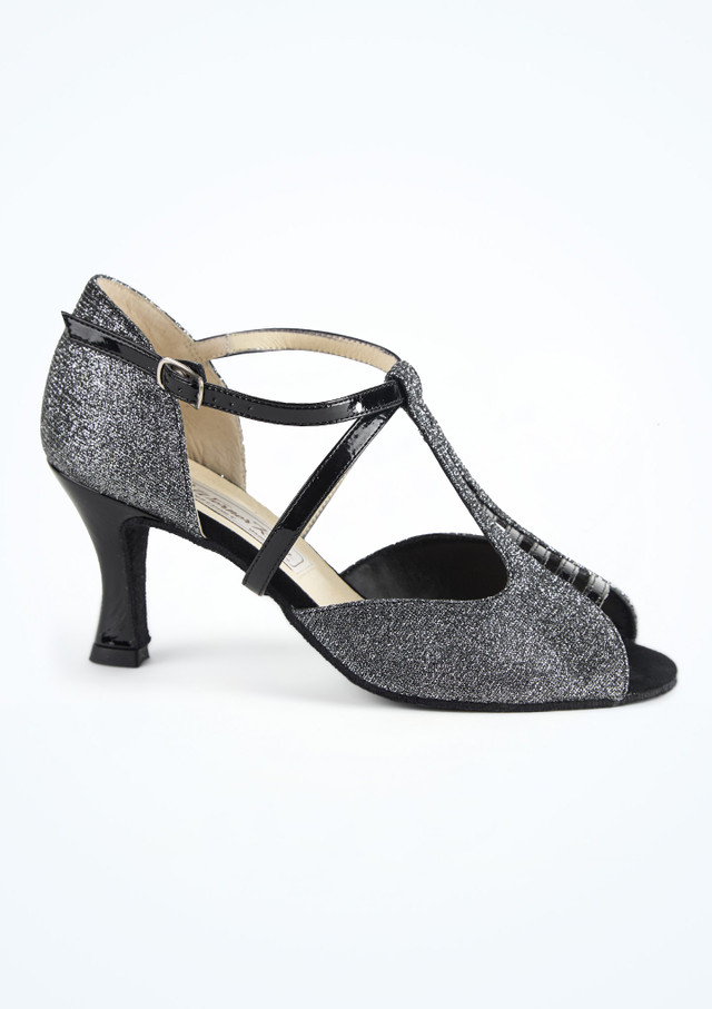 Chaussures de danse argent Werner Kern Holly - 6,4 cm [Argent]