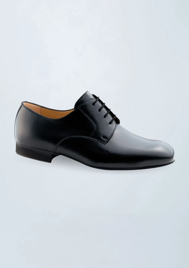 Chaussure de danse en cuir Werner Kern Milano â€“ 2â€¯cm Noir Front [Noir]