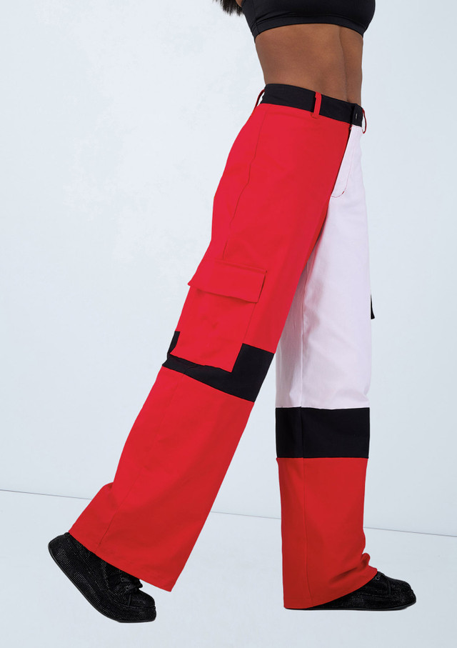 Weissman Colorblock Cargo Pant Rouge [Rouge]