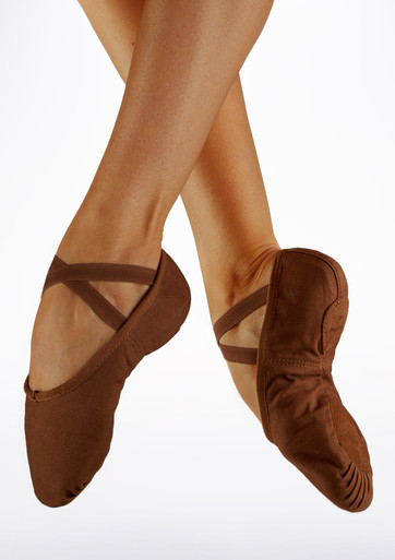 Bloch Demi-Pointes Stretch « Synchrony » Roses en Toile