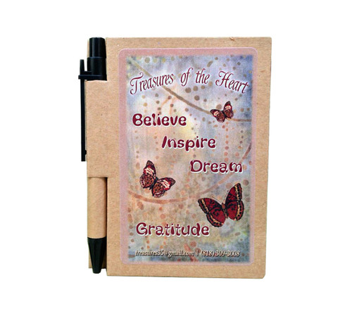 Butterfly Line - Believe Inspire Dream Gratitude - Journal