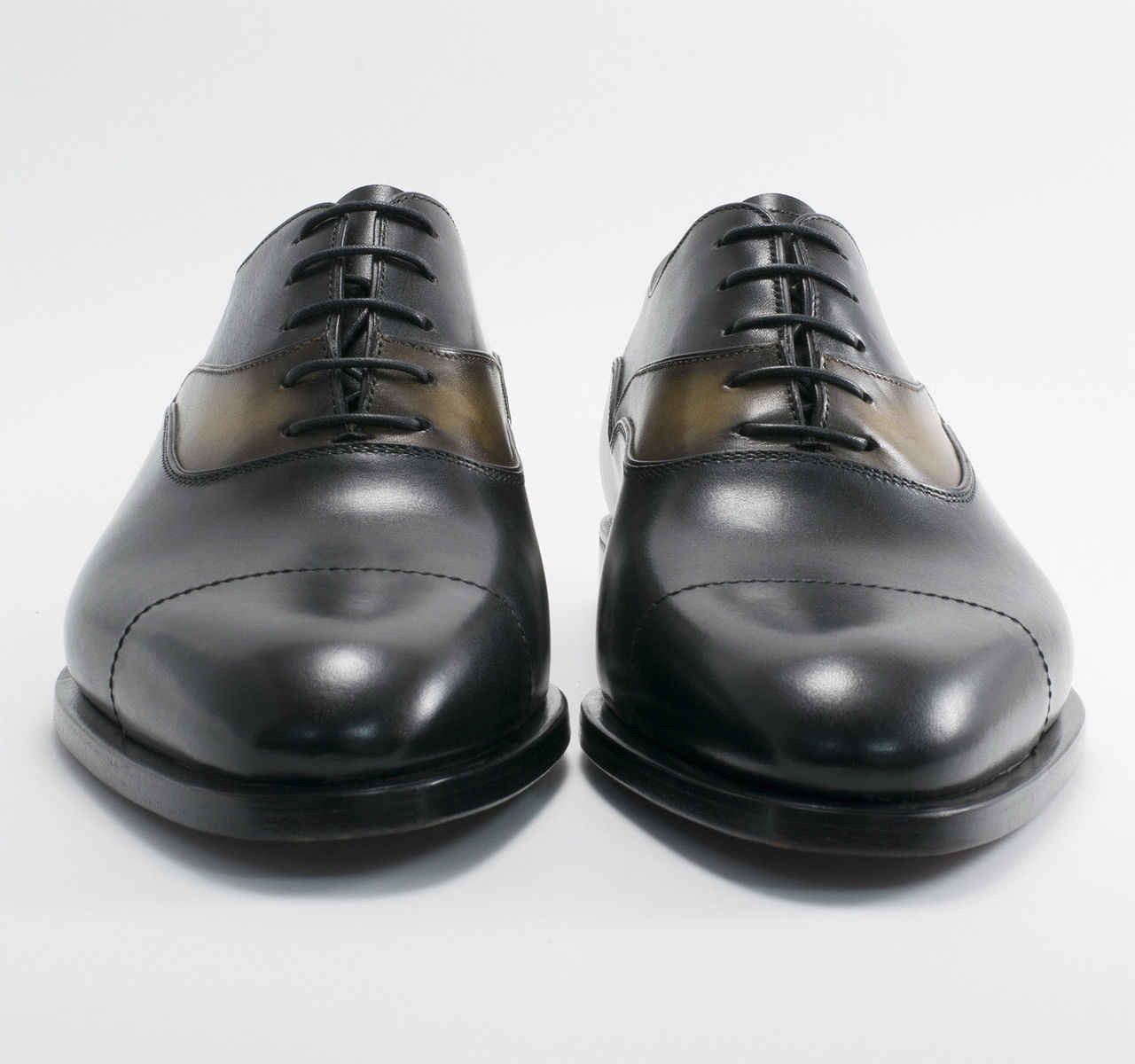 Brand New Berluti Mirage Black Venezia Leather handmade dress shoes New