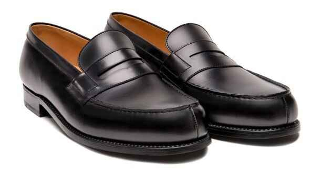 Brand JM Weston 180 loafers - Black