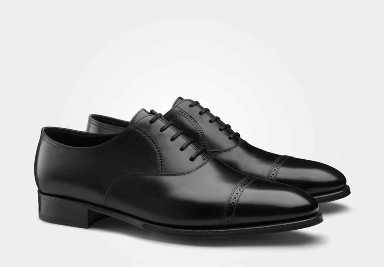 Brand New John Lobb Philip II from the Prestige Collection- in Black Calf-  7000 Last