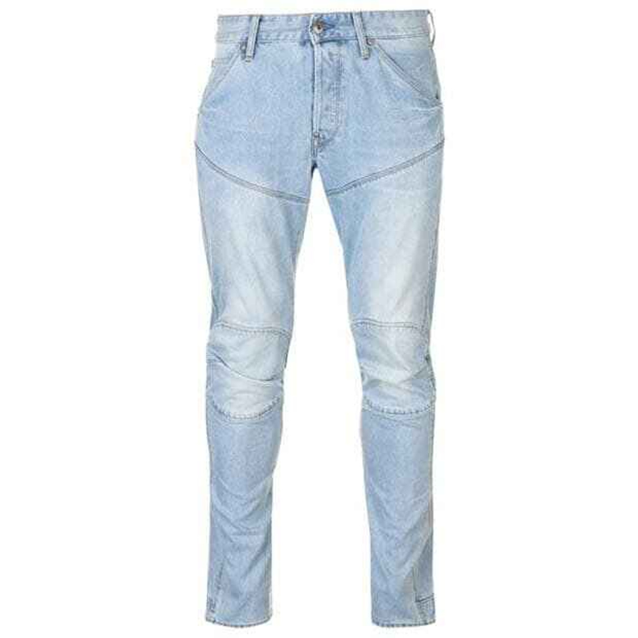 3d tapered jeans