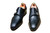 Maison Koly Brand new Maison Koly- Gotha - Double Monkstrap Oxfords - Black lizard- Preorder