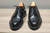 JM Weston Brand new jm weston Medallion wing-tip Derby triple sole Derby 590- Black Box calf