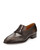 Corthay Brand New Corthay Massai Black Calf Leather Loafers in Vieux Bois patina