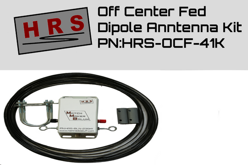 Off Center Fed Dipole Antenna 10-80m