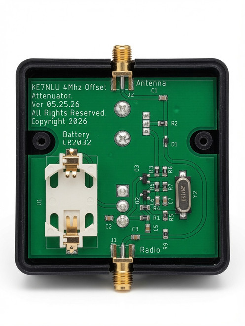 4 Mhze Offset Attenuator Circuit Board