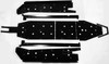 Trail Armor RZR XP Pro 4 Full Skids with Integrated Sliders or Trimmed for Extreme Kick Out Nerf Sliders 