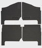 Polaris Ranger Base/EPS/Premium 1000 Rubber Floor Mats (NON XP MODELS)