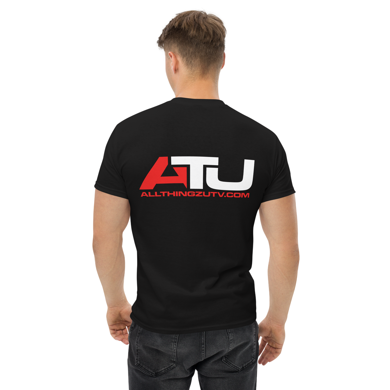 ATU Block logo Unisex T-Shirt (dark) 