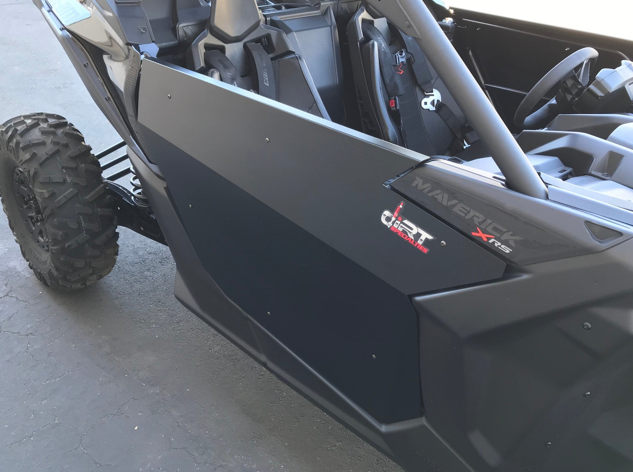 CANAM X3 (TWO DOOR) REPLACEMENT PASSENGER DOOR SKIN FOR DS-4206 FLAT TOP DOORS