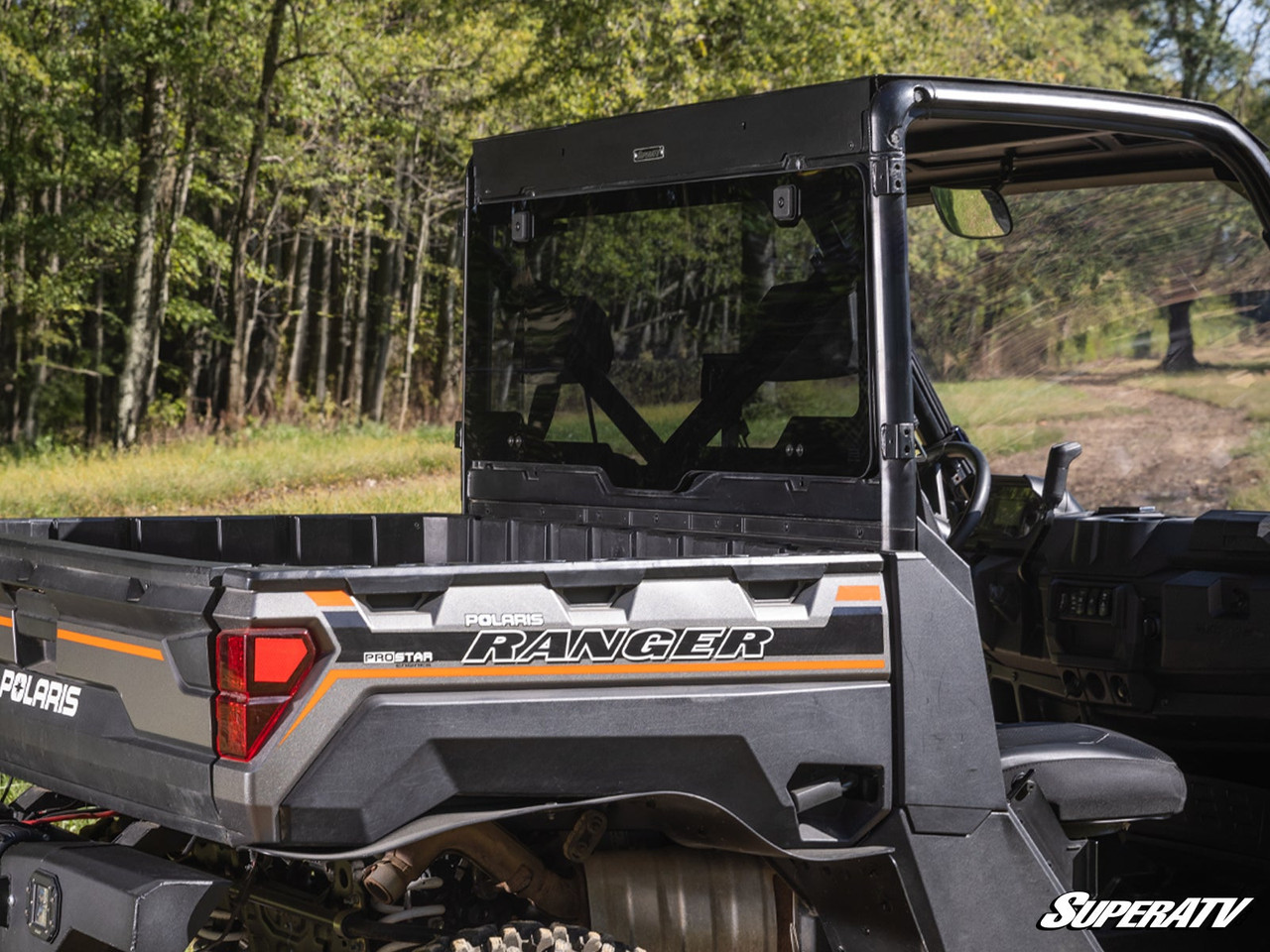 Polaris Ranger 1000 Rear Glass Windshield