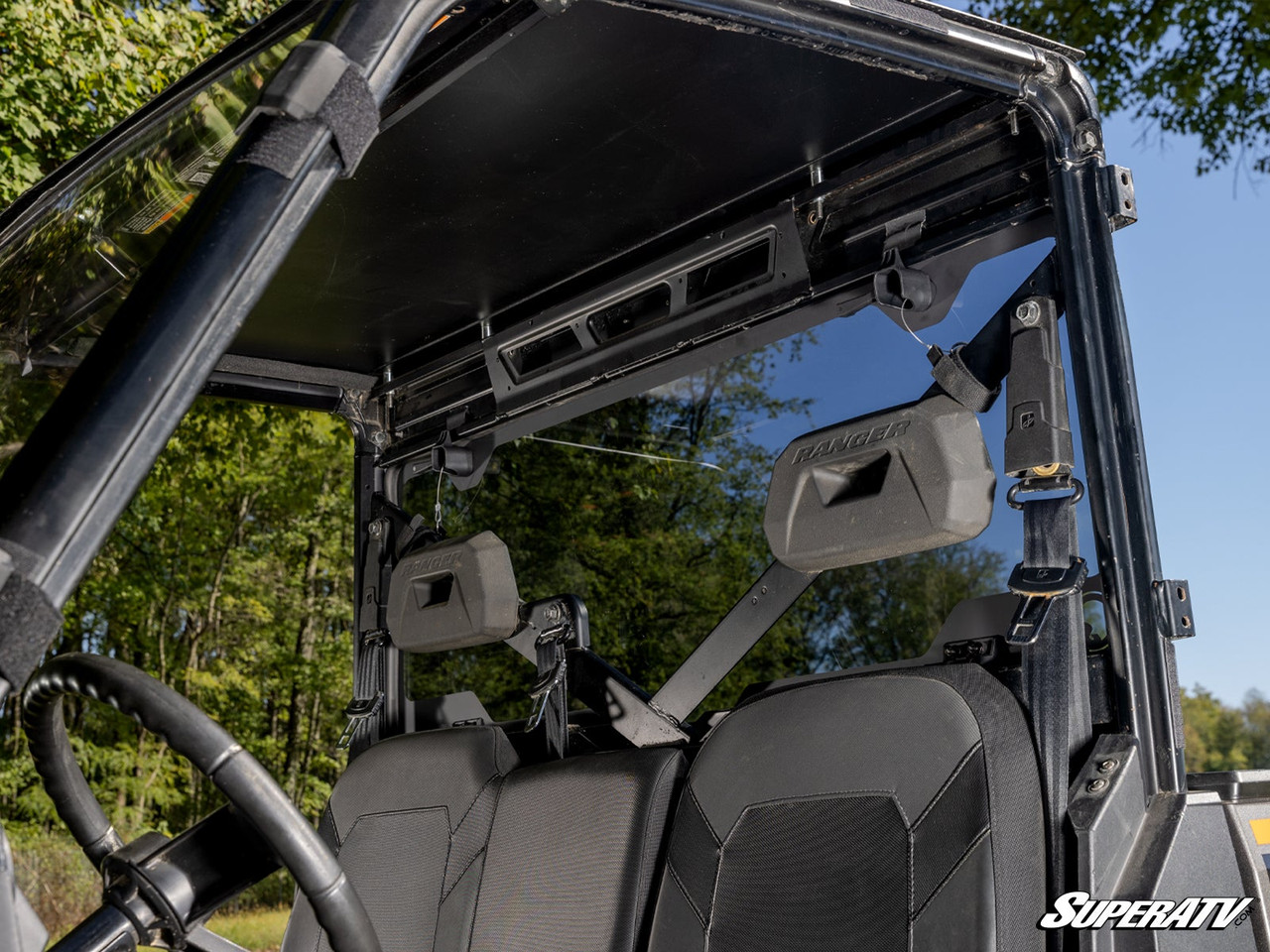 Polaris Ranger 1000 Rear Glass Windshield