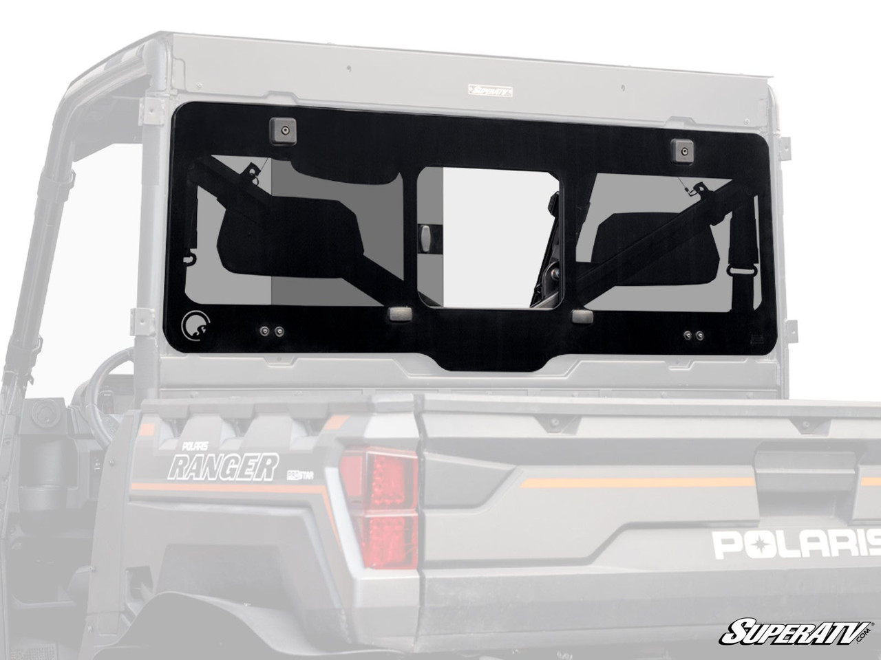Polaris Ranger 1000 Glass Sliding Rear Windshield
