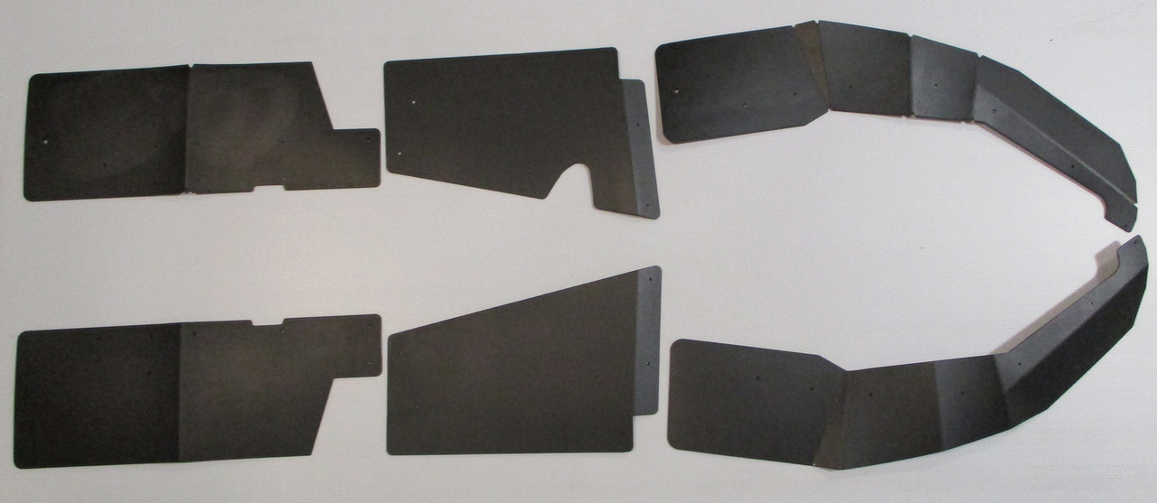 Trail Armor Polaris General 1000 and General 4 1000 Mud Flap Fender Extensions 2016 - 2025