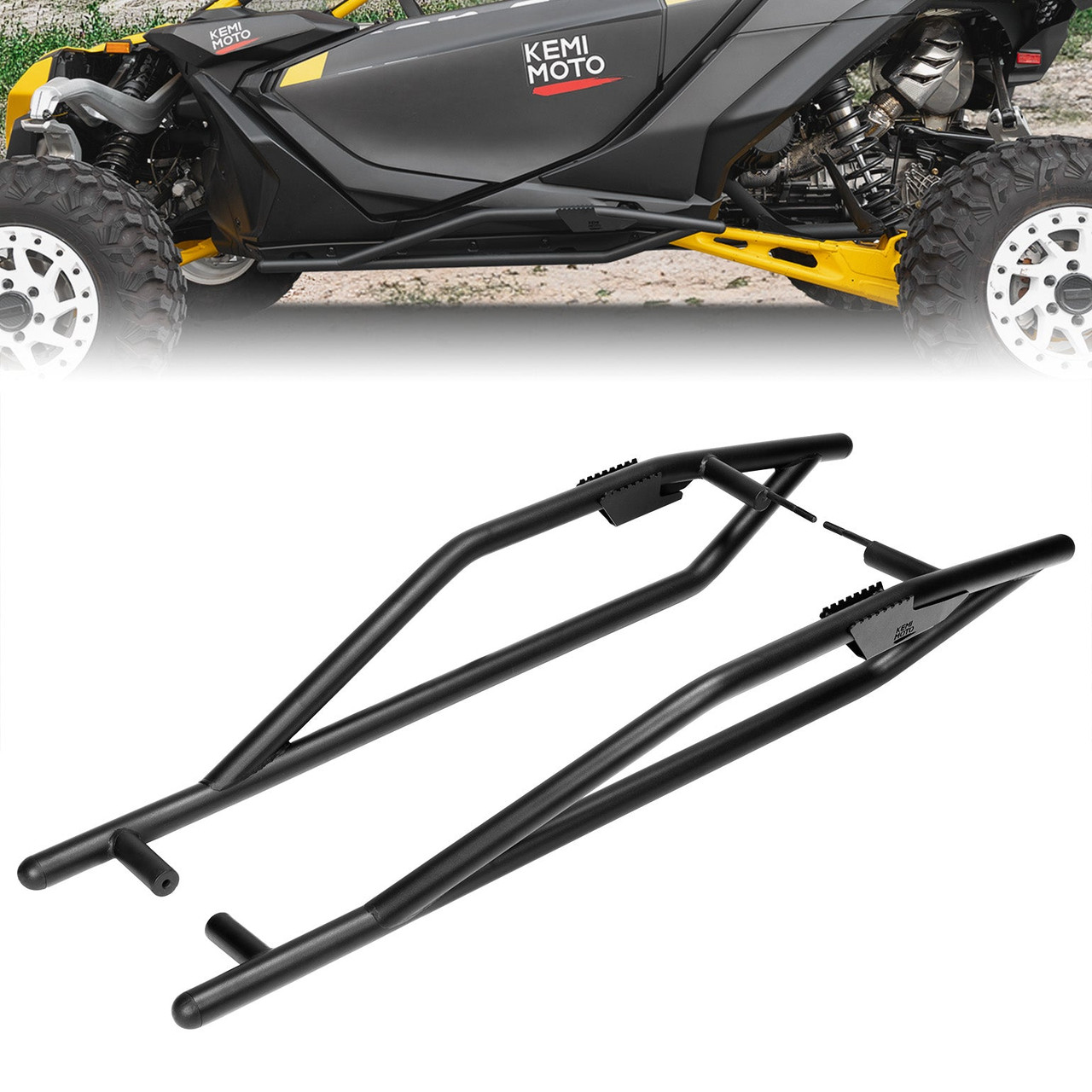 Can-Am Maverick R 2024+  Nerf Bars Rock Sliders