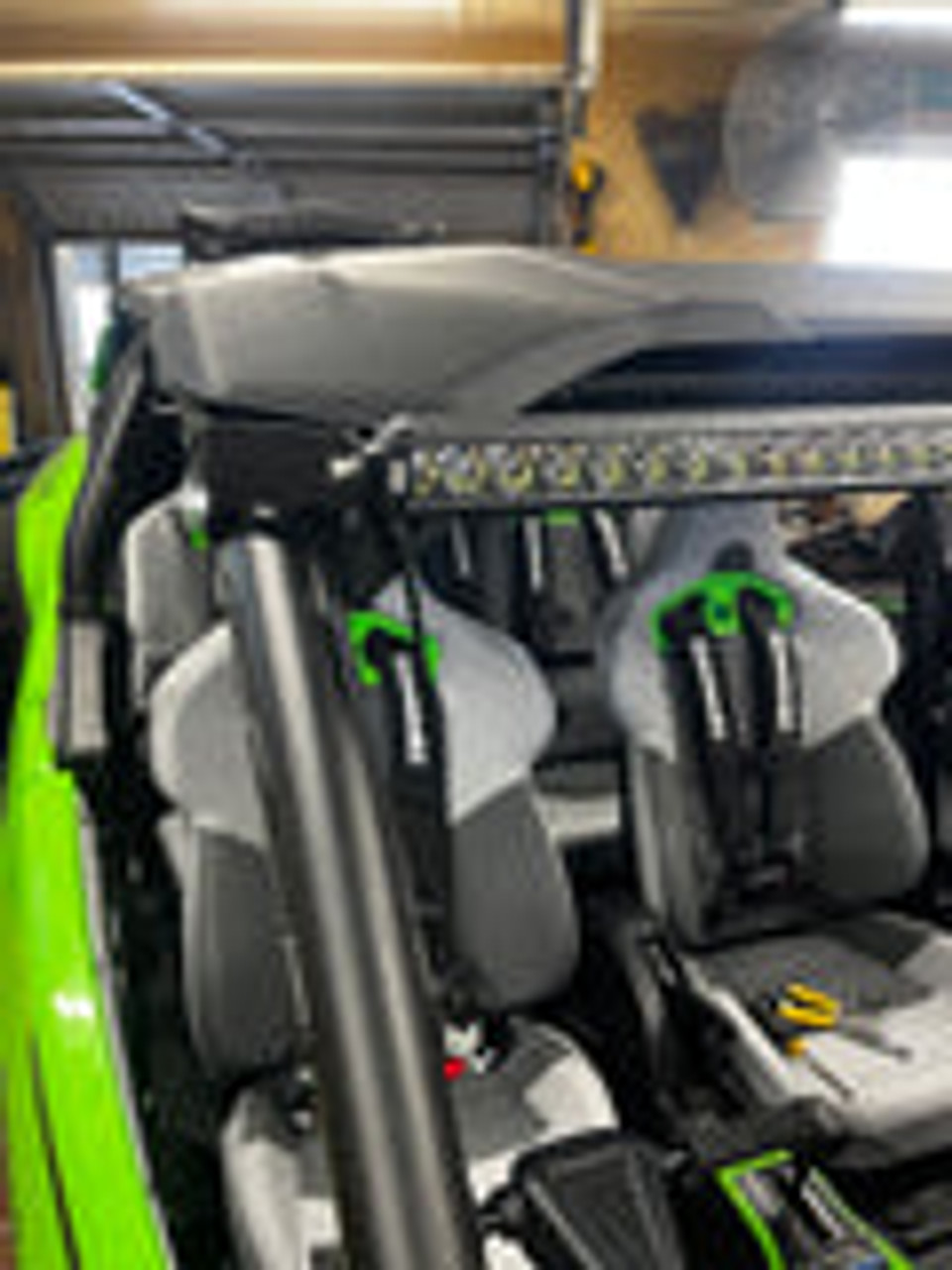 H2 light bar brackets