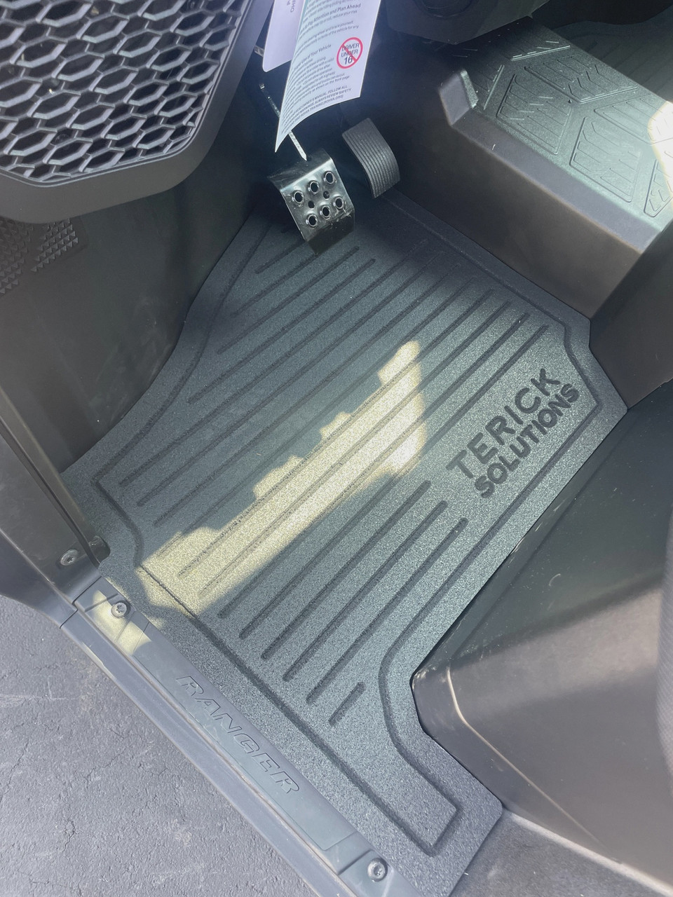 Polaris Ranger Base/EPS/Premium 1000 Rubber Floor Mats (NON XP MODELS)