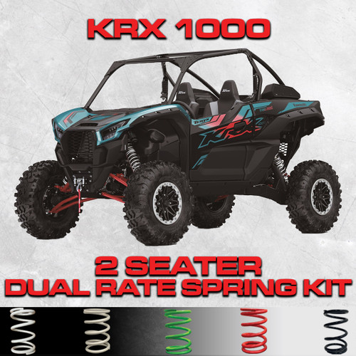 Kawasaki KRX 1000 2 Seat Dual Rate Spring Kit (with Showa Shocks) Kawasaki KRX 1000 2 Seat Dual Rate Spring Kit (with Showa Shocks)