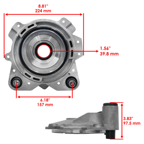 Polaris Rs1/ProXp/TurboS Front Differential Output Cover 