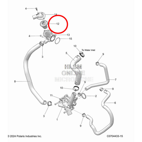Polaris Expedition OE Replacement Thermostat
