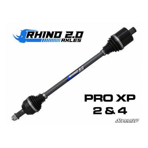 Can-Am Maverick R Heavy-Duty Axles—Rhino 2.0