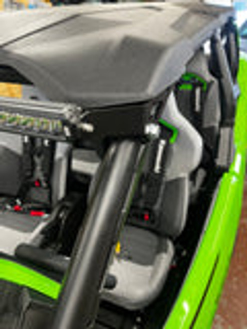 H2 light bar brackets