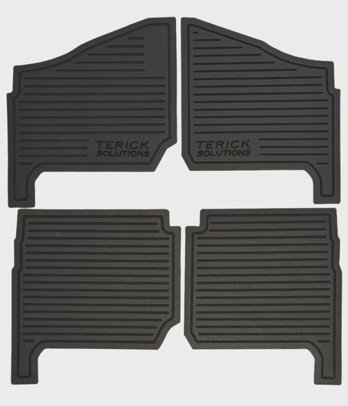 Polaris Ranger Base/EPS/Premium 1000 Rubber Floor Mats (NON XP MODELS)