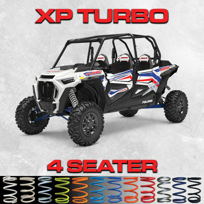 Polaris RZR Turbo - 4 Seater Tender Spring Kit (Fox or Walker