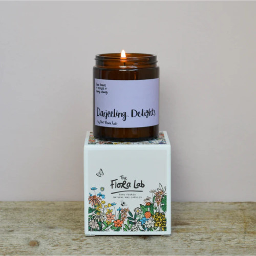 The Flora Lab Darjeeling Delights Candle - 180ml