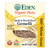 Spelt & Buckwheat Gemelli, Organic, 100% Whole Grain