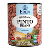 Pinto Beans organic, 108 oz