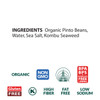 Pinto Beans organic, 108 oz