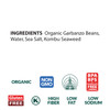 Garbanzo Beans (Chickpeas) organic, 108 oz