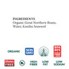 Great Northern Beans organic, 15 oz