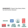 Navy Beans, organic, 108 oz