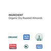 Almonds, organic - 1 lb
