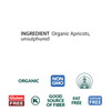 Dried Apricots, organic - 8 oz