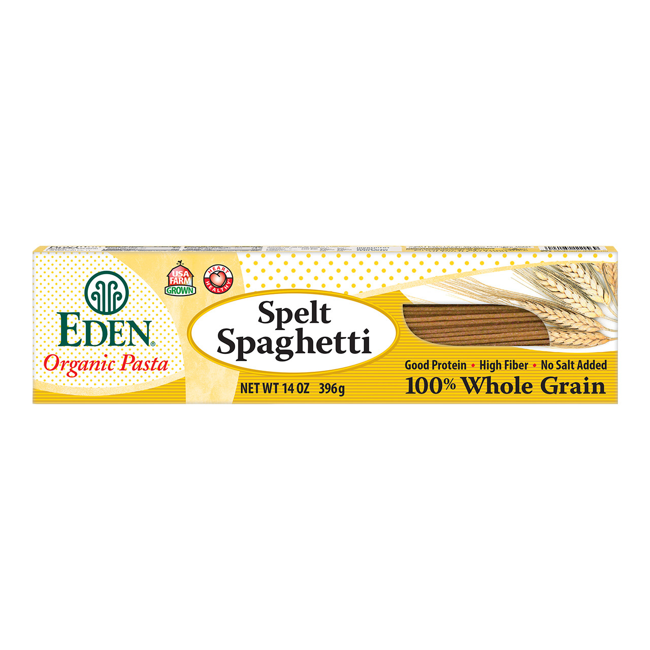 Spelt Spaghetti, Organic, 100% Whole Grain